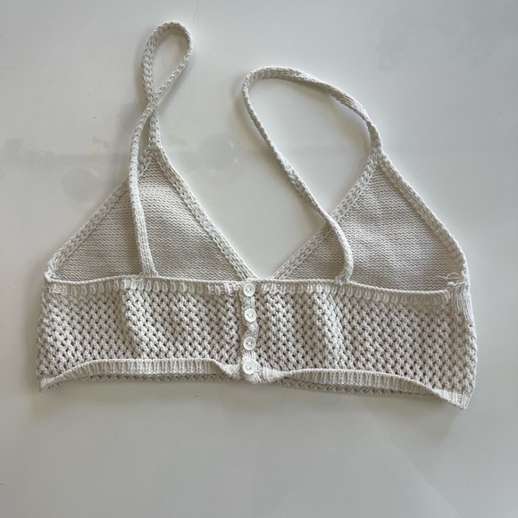 Zara Crochet Knit Bralette - XS - Picture 2 of 3
